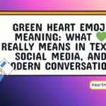 green heart emoji meaning