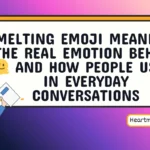 melting emoji meaning