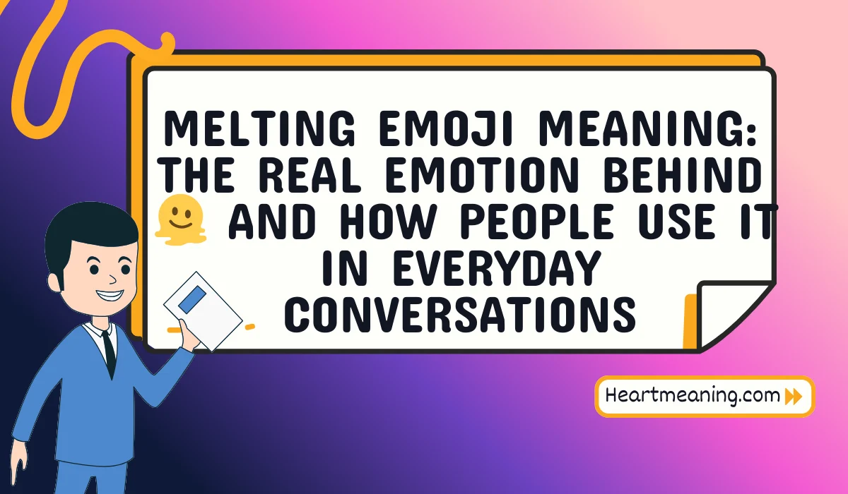 melting emoji meaning