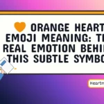 orange heart emoji meaning