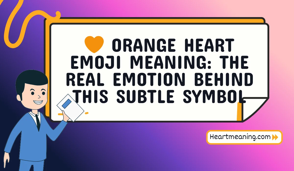 orange heart emoji meaning