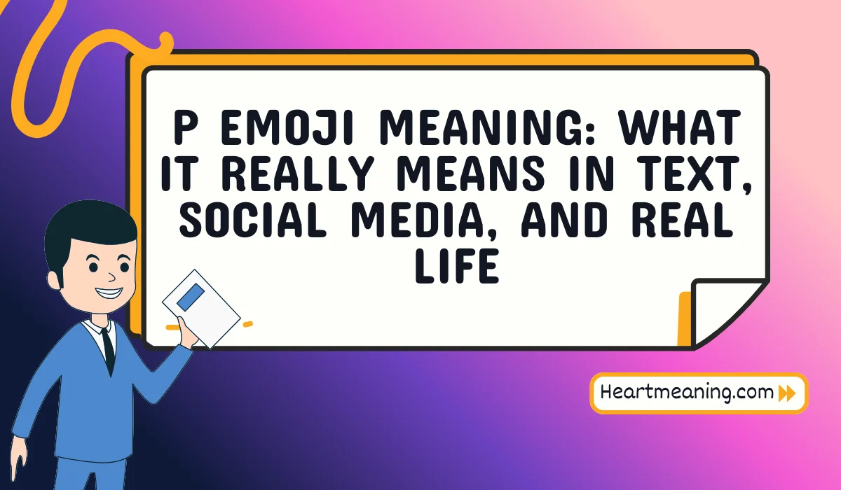 p emoji meaning