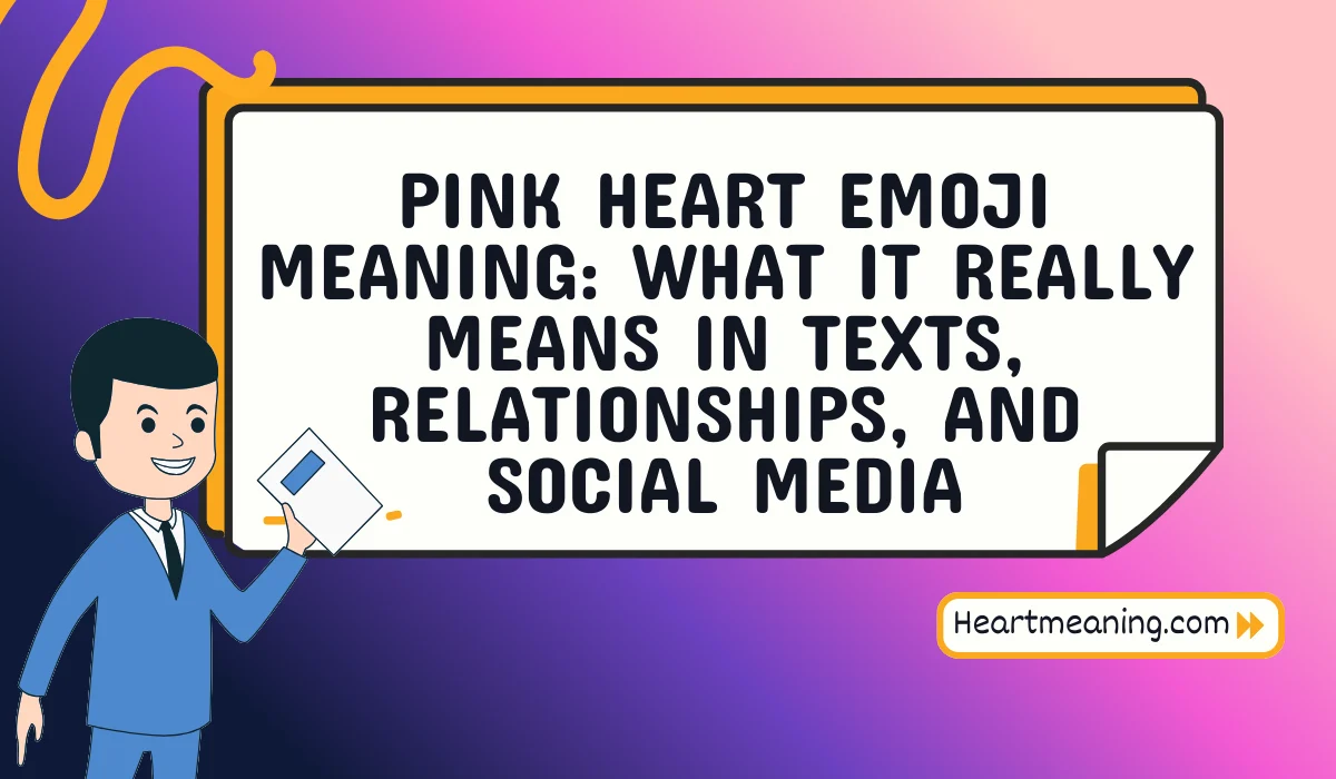 pink heart emoji meaning