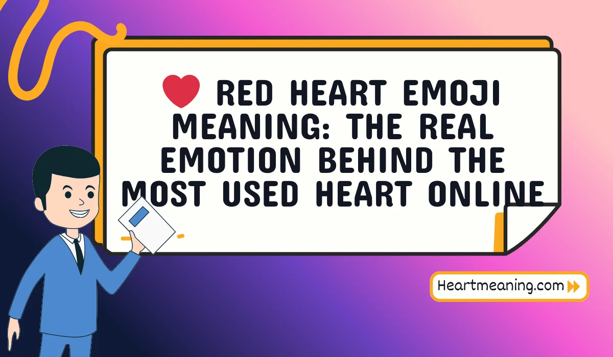 red heart emoji meaning