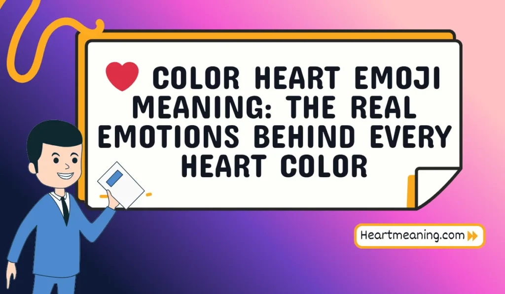 color heart emoji meaning