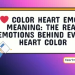 color heart emoji meaning