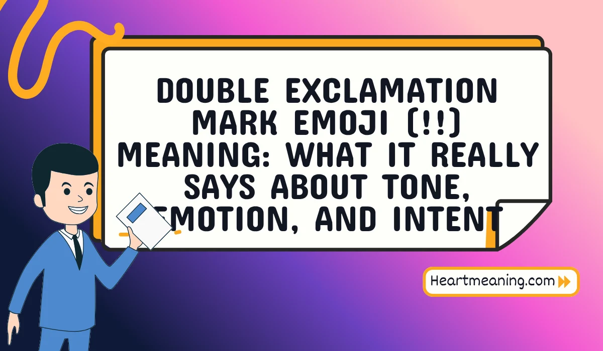 double exclamation mark emoji meaning