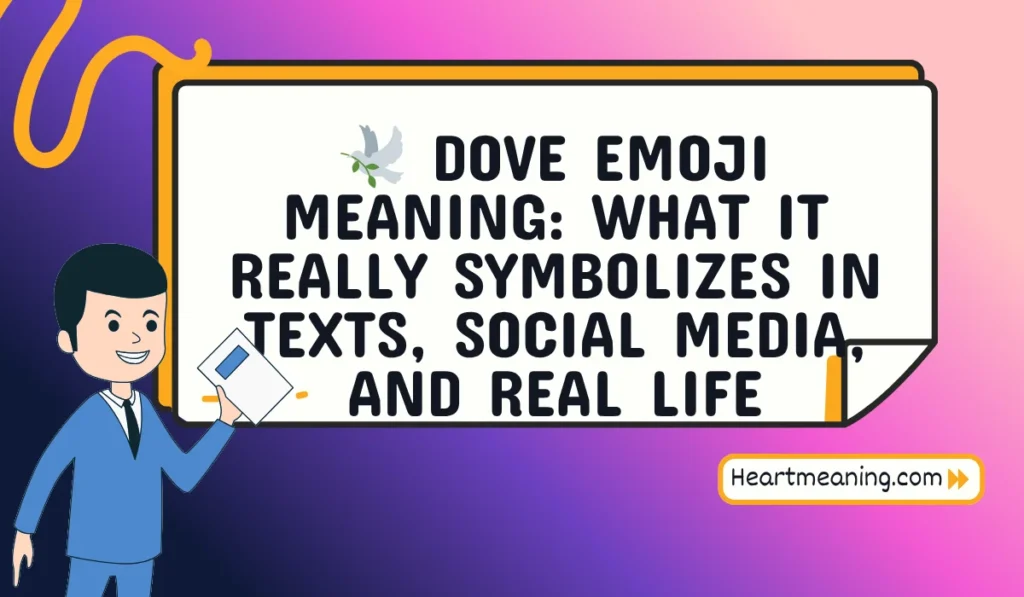 dove emoji meaning