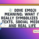 dove emoji meaning