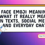 face emoji meaning