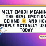 melt emoji meaning