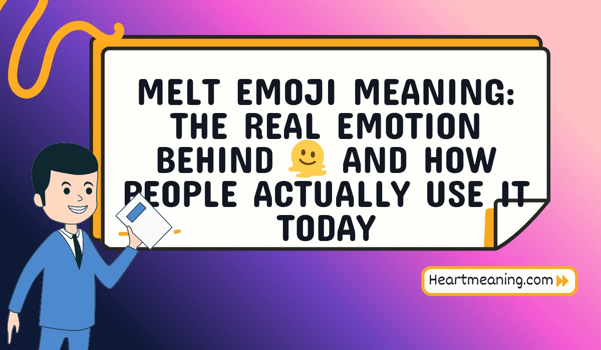 melt emoji meaning