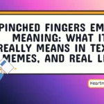 pinched fingers emoji meaning