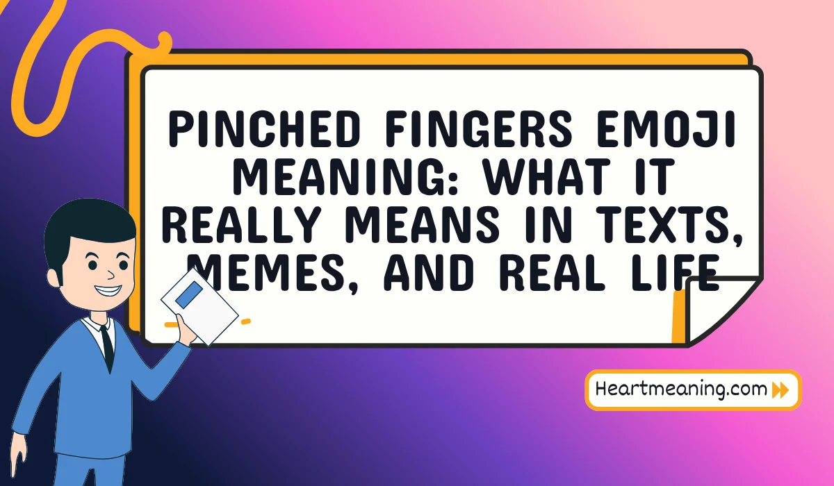 pinched fingers emoji meaning