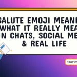salute emoji meaning