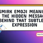 smirk emoji meaning