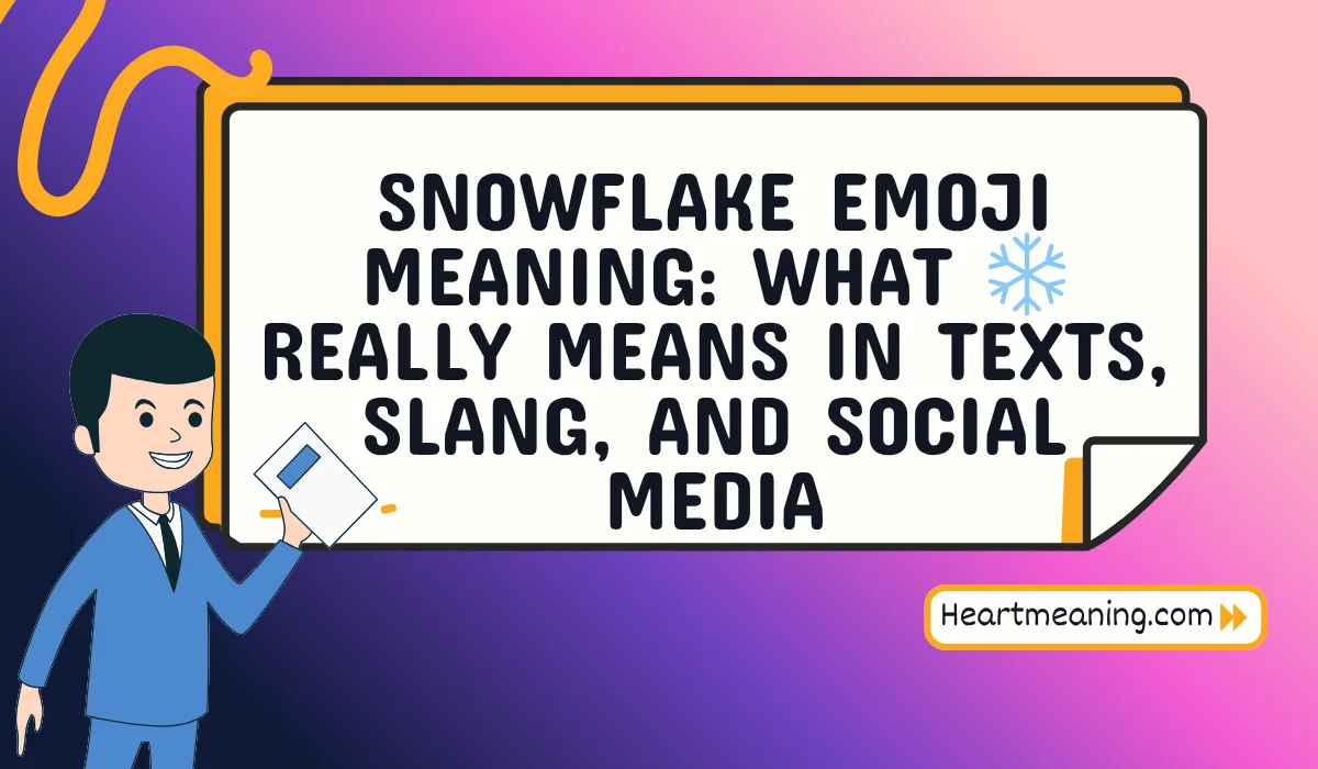 snowflake emoji meaning
