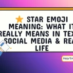 star emoji meaning