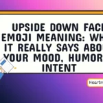 upside down face emoji meaning