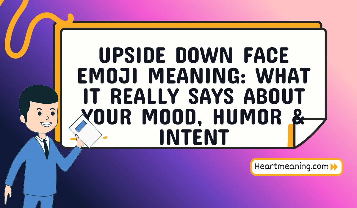 upside down face emoji meaning