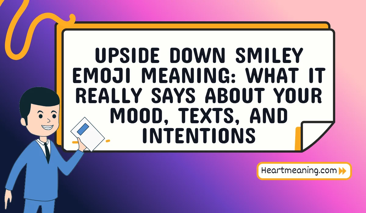 upside down smiley emoji meaning