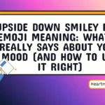 upside down smiley face emoji meaning