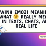 wink emoji meaning