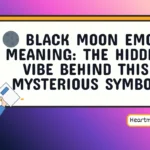 black moon emoji meaning