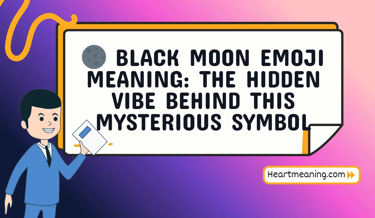 black moon emoji meaning