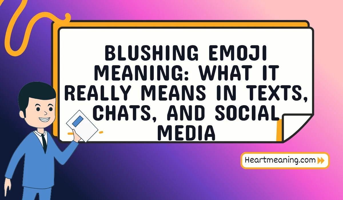 blushing emoji meaning