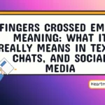 fingers crossed emoji meaning