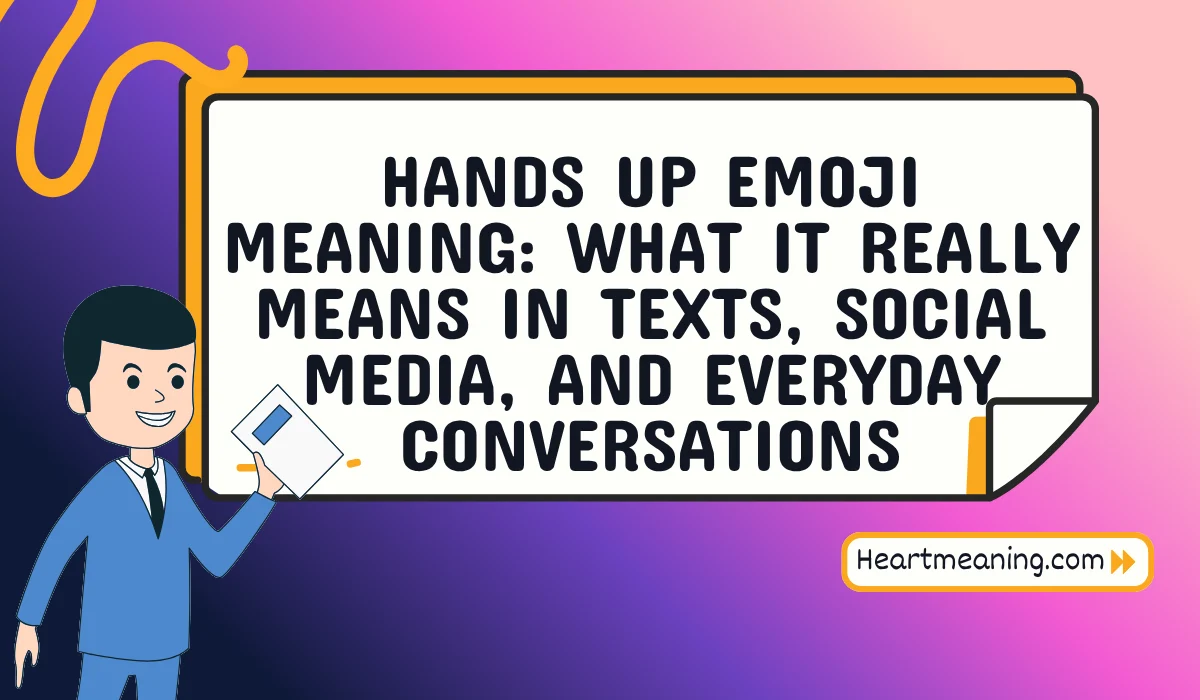 hands up emoji meaning