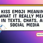 kiss emoji meaning