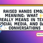 raised hands emoji meaning