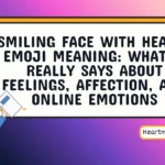 smiling face with hearts emoji meaning