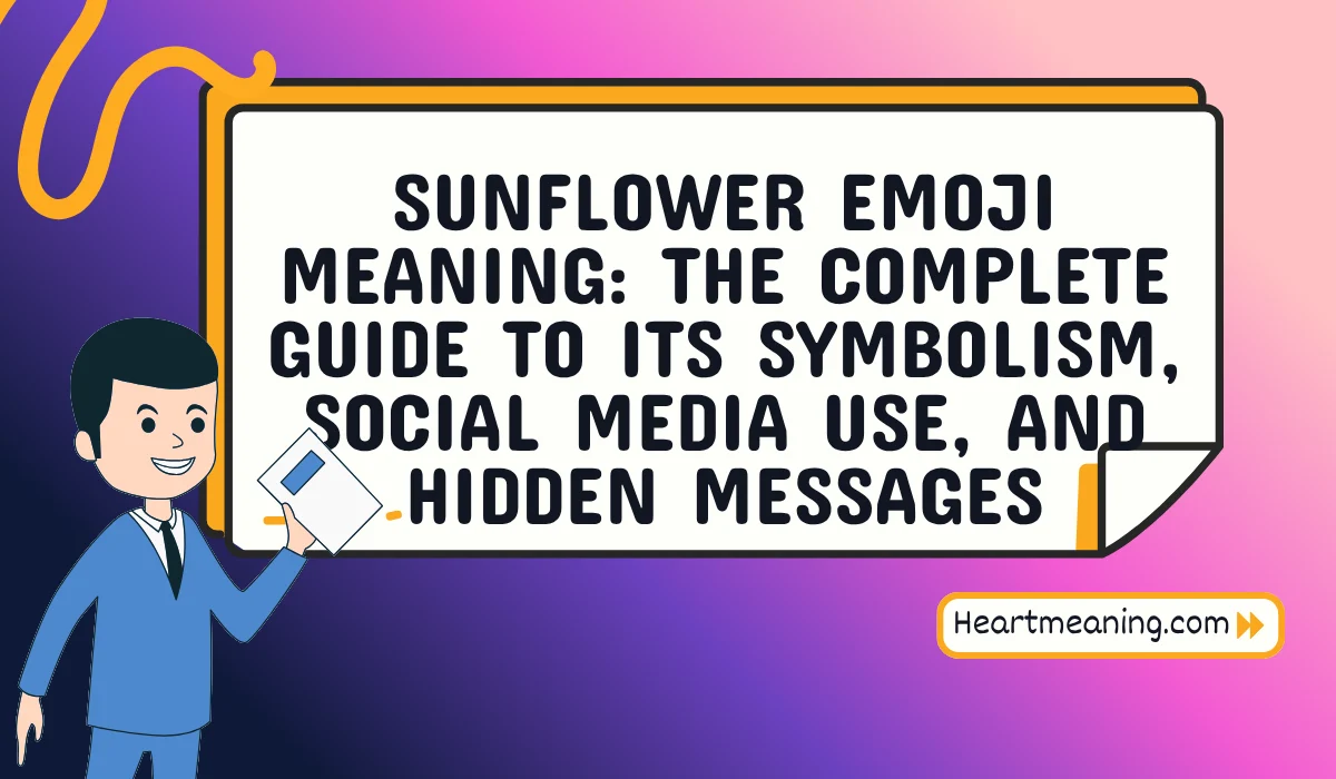 sunflower emoji meaning