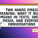 two hands emoji meaning