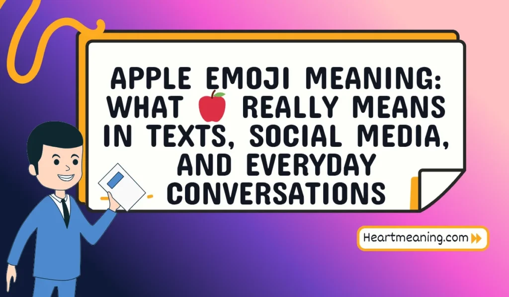 apple emoji meaning