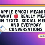 apple emoji meaning