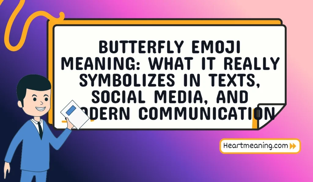 butterfly emoji meaning