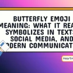 butterfly emoji meaning
