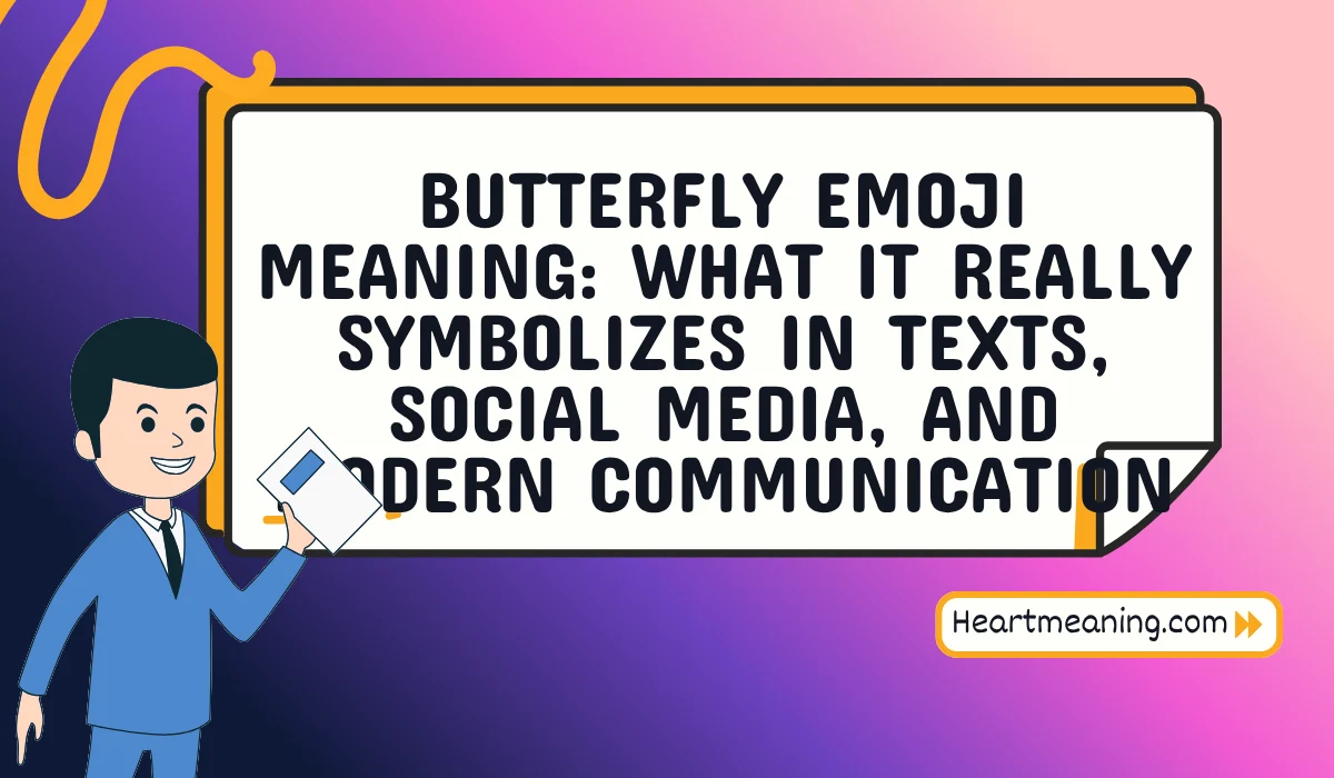 butterfly emoji meaning