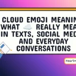 cloud emoji meaning