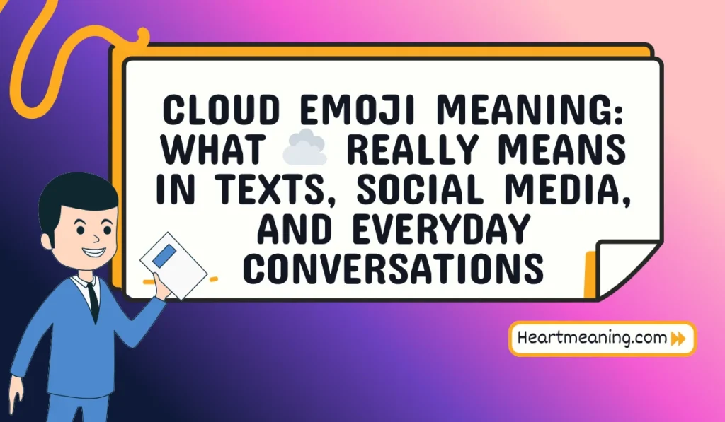 cloud emoji meaning