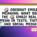 coconut emoji meaning