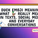 duck emoji meaning