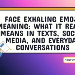 face exhaling emoji meaning