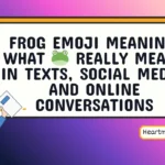 frog emoji meaning