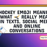 hockey emoji meaning