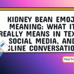 kidney bean emoji meaning
